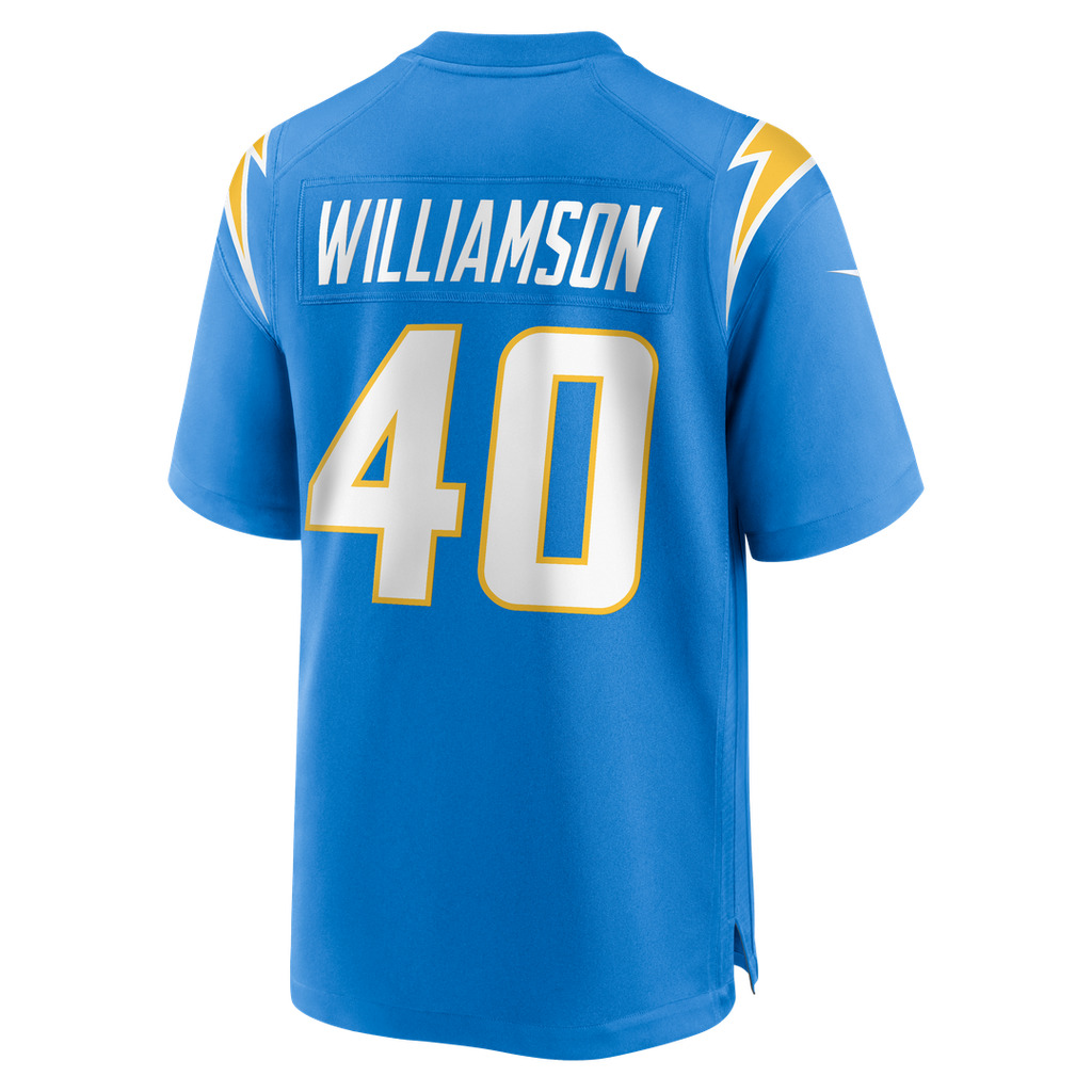 Los Angeles Chargers Kendall Williamson Nike Team Game Jersey - Powder Blue