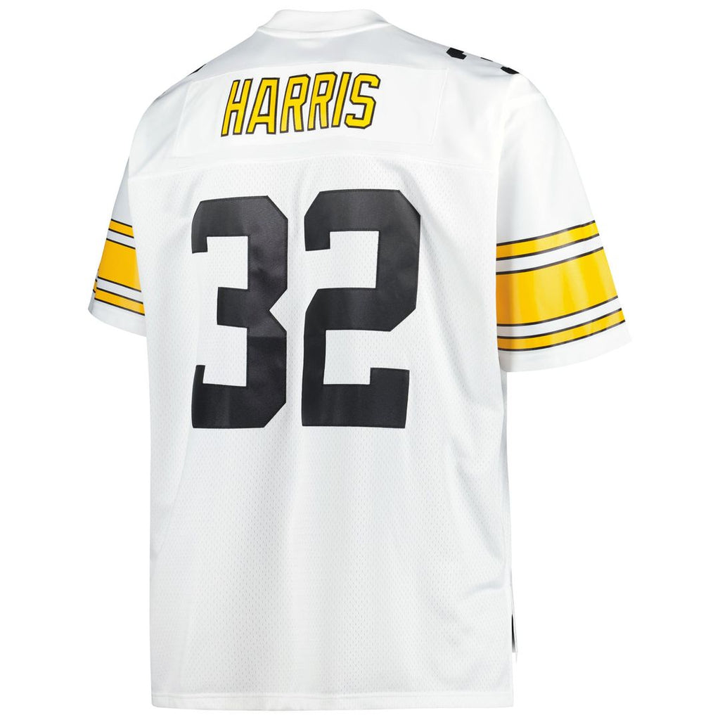 Pittsburgh Steelers Franco Harris Mitchell & Ness Big & Tall 1976 Legacy Retired Player Jersey - Black