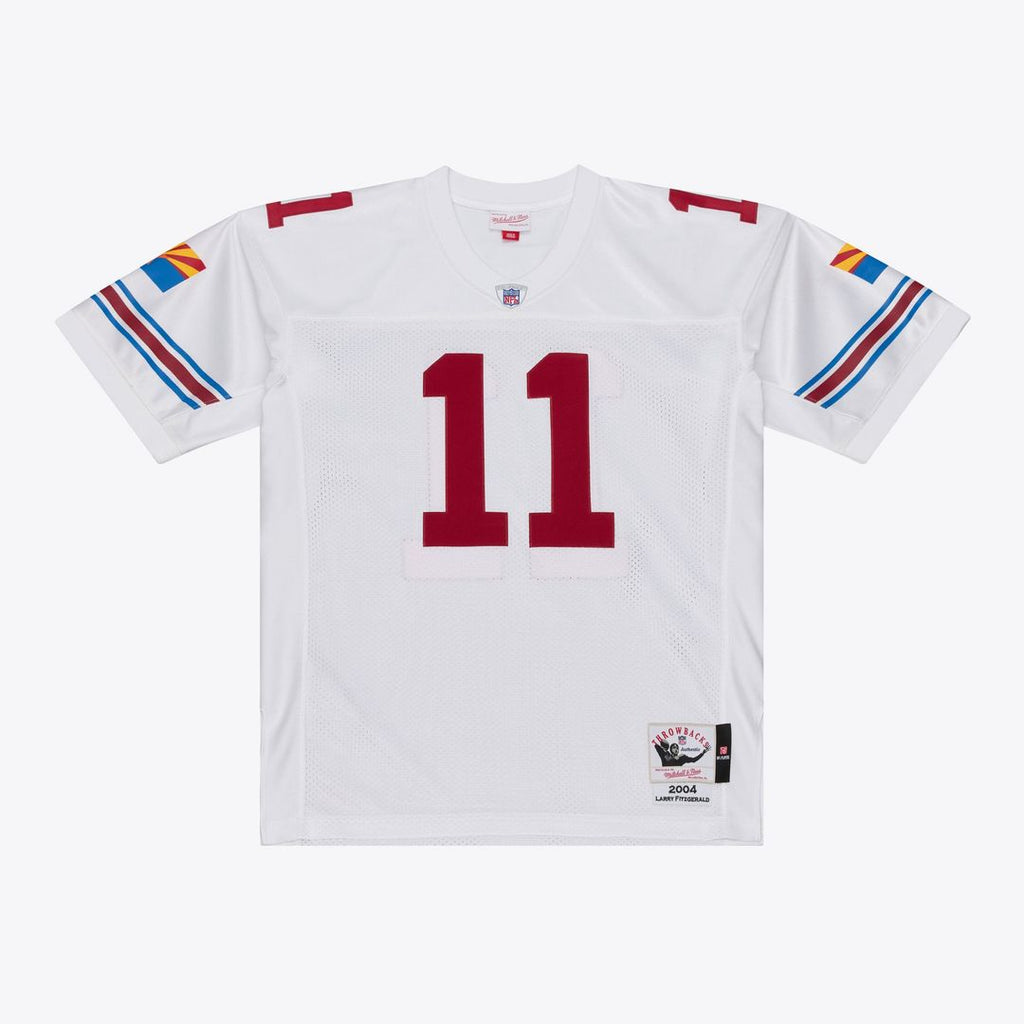 Arizona Cardinals Larry Fitzgerald Mitchell & Ness 2004 Authentic Throwback Jersey - White