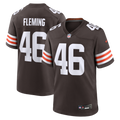 Cleveland Browns Don Fleming Nike Retired Player Jersey - Brown