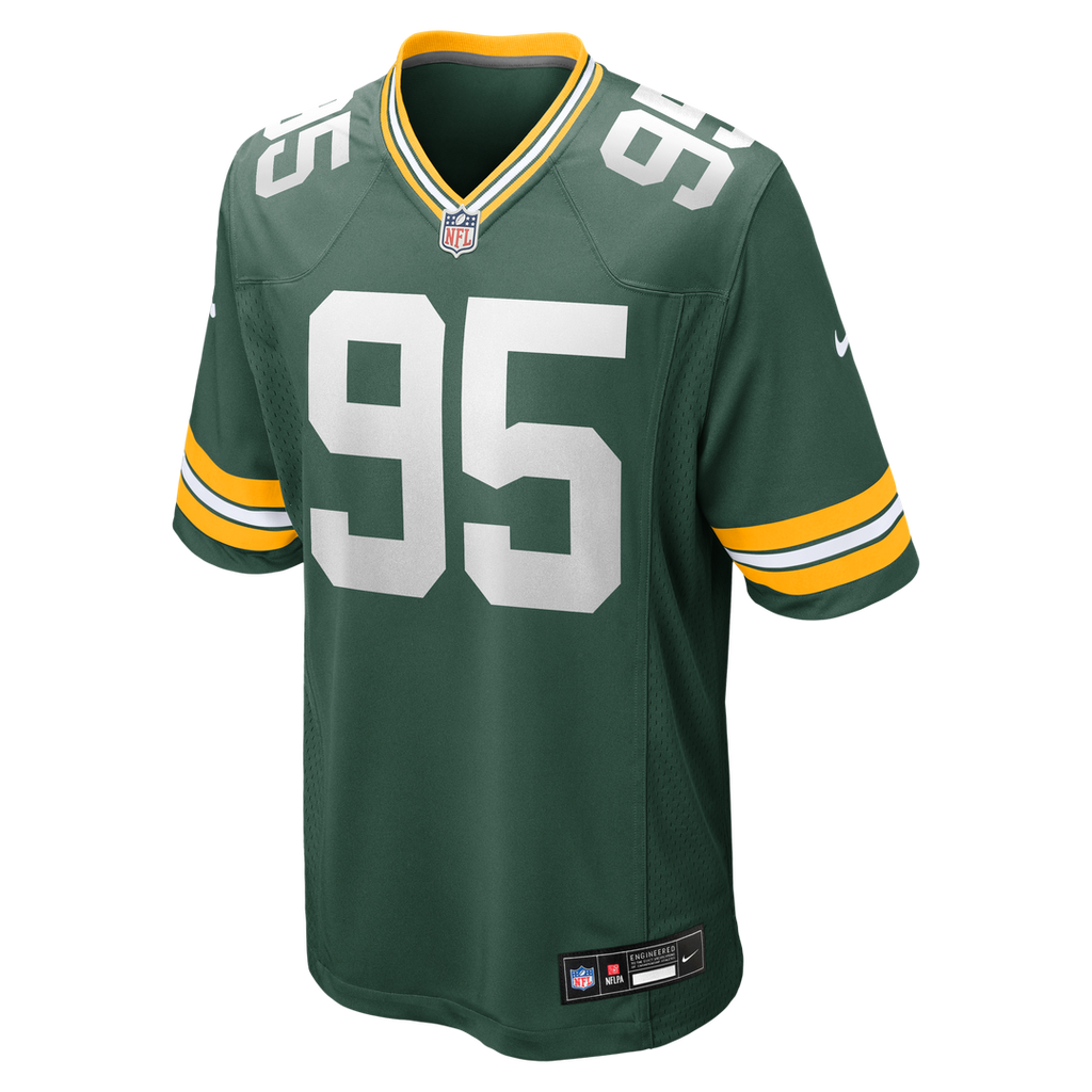 Green Bay Packers Devonte Wyatt Nike Player Game Jersey - Green