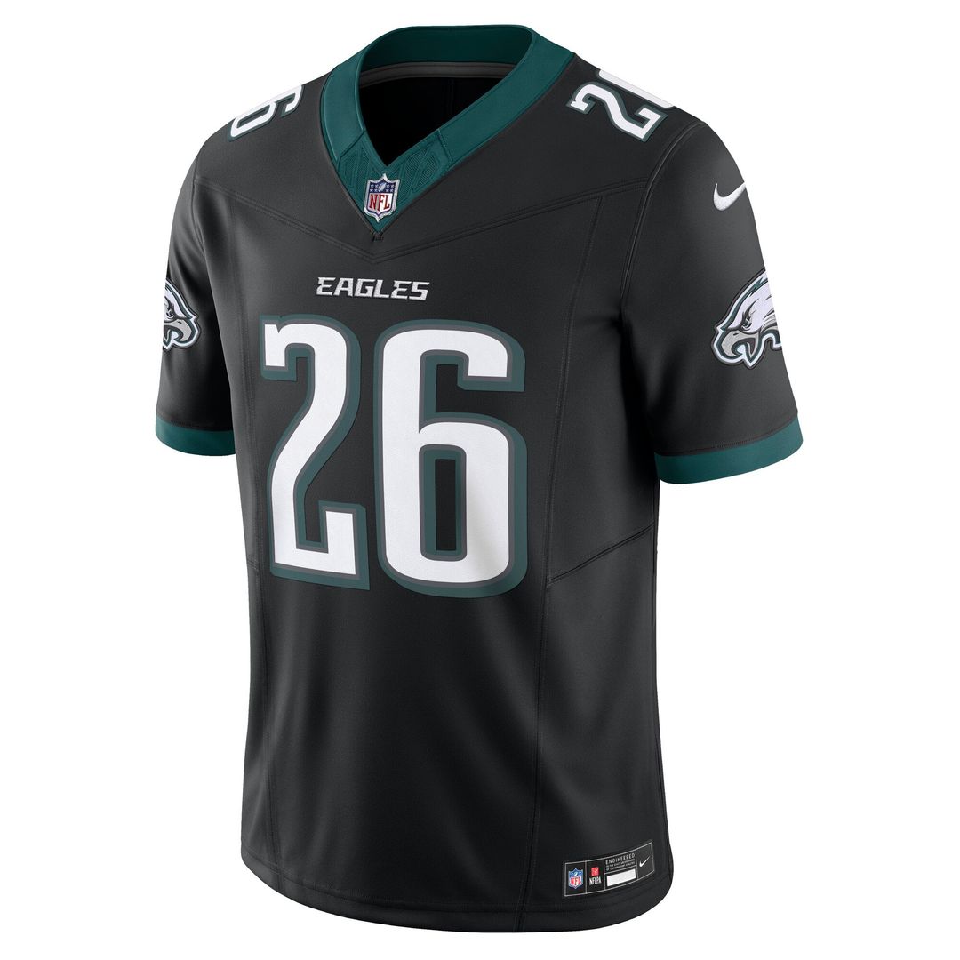 Philadelphia Eagles Saquon Barkley Nike Vapor F.U.S.E. Limited Jersey - Black