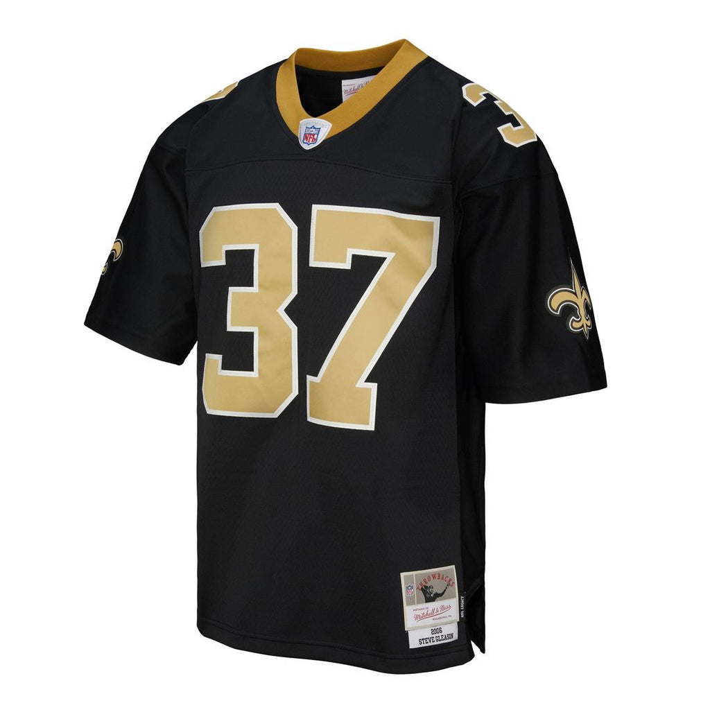 New Orleans Saints Steve Gleason Mitchell & Ness Legacy Replica Jersey - Black