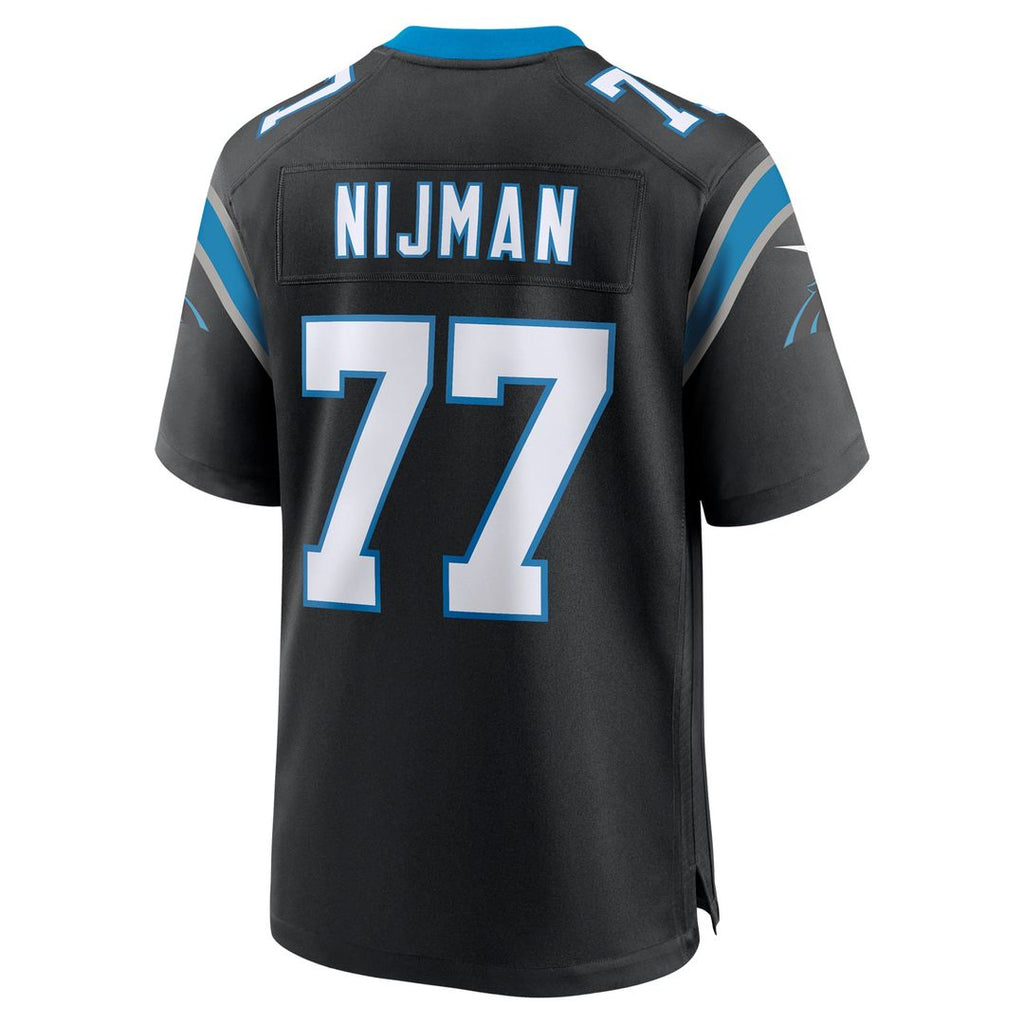 Carolina Panthers Yosh Nijman Nike Game Jersey - Black