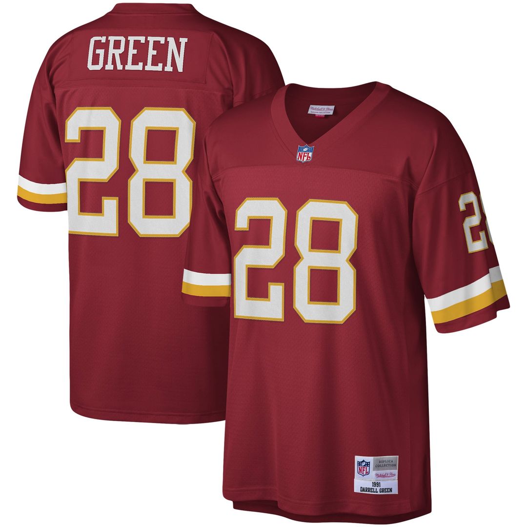 Washington Commanders Washington Football Team Darrell Green Mitchell & Ness Legacy Replica Jersey - Burgundy