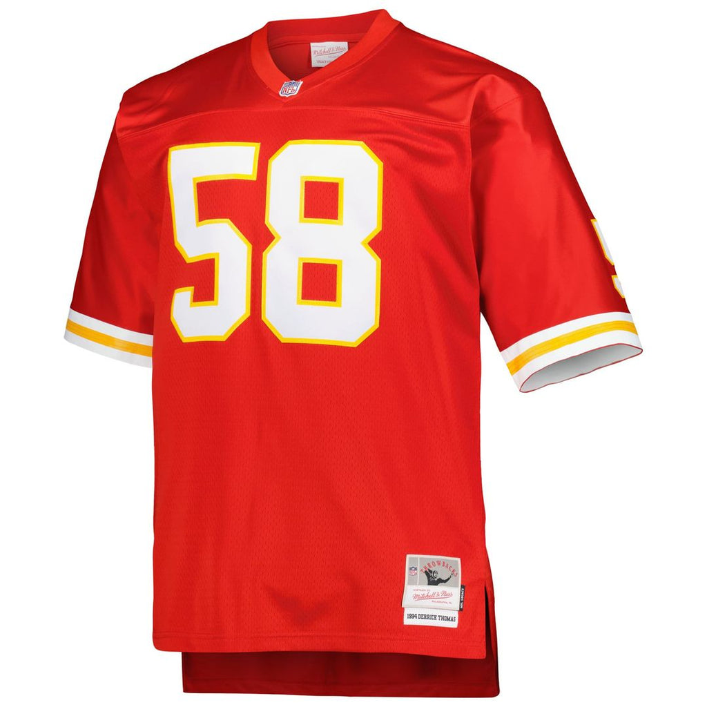 Kansas City Chiefs Derrick Thomas Mitchell & Ness Big & Tall 1994 Retired Player Replica Jersey - Red