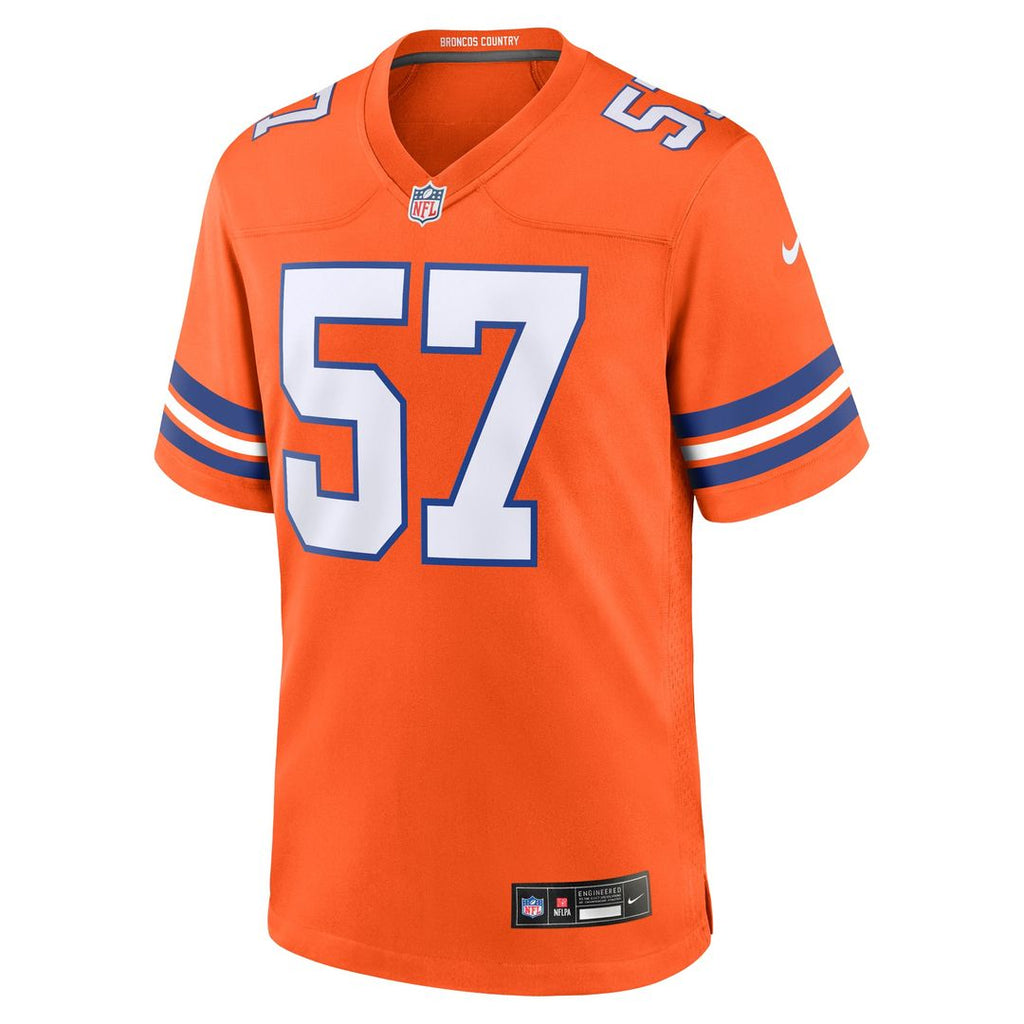 Denver Broncos Tom Jackson Nike Retired Player Alternate Game Jersey - Orange