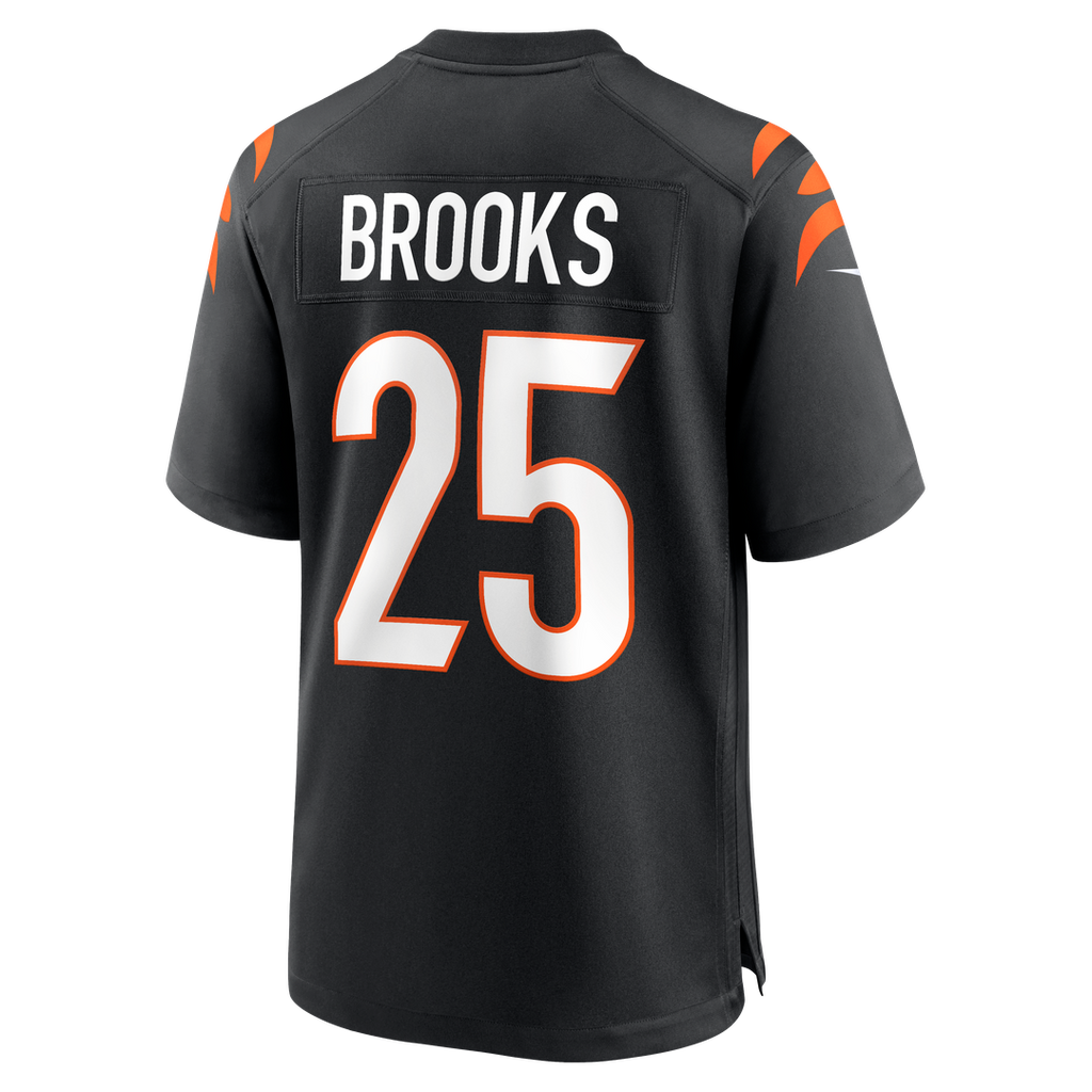 Cincinnati Bengals Tahj Brooks Nike Team Game Jersey - Black