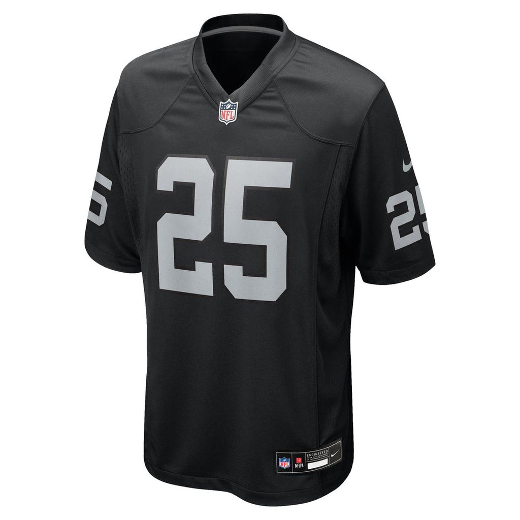 Las Vegas Raiders Fred Biletnikoff Nike Game Retired Player Jersey - Black