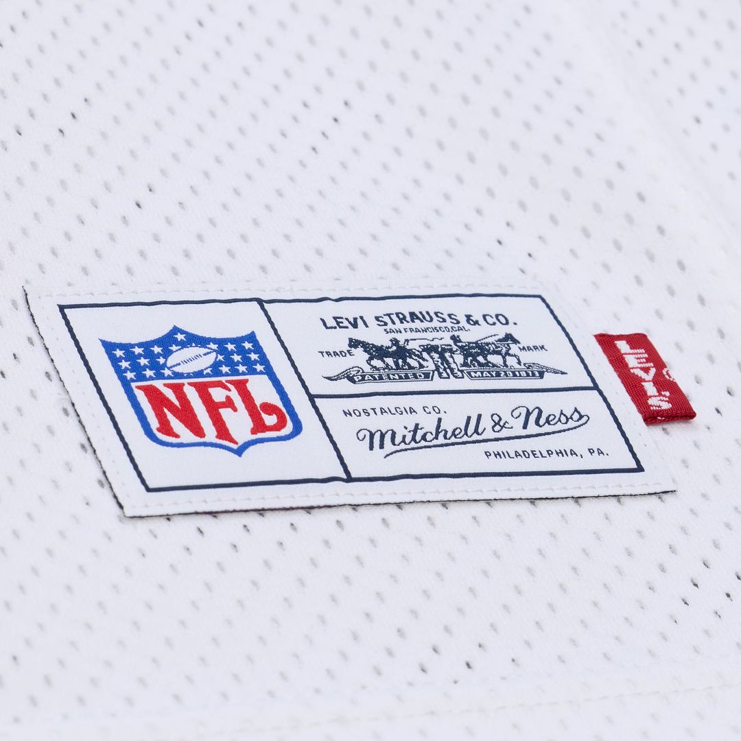 San Francisco 49ers Unisex San Francisco 49ers Joe Montana Mitchell & Ness x Levi's White Legacy Jersey