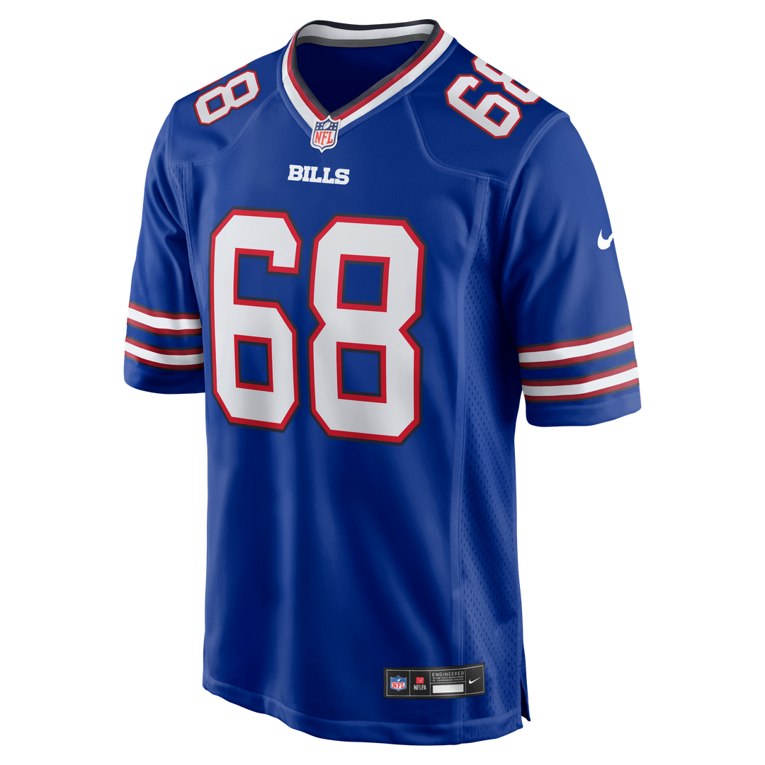 Buffalo Bills Garrett McGhin Nike Team Game Jersey - Royal
