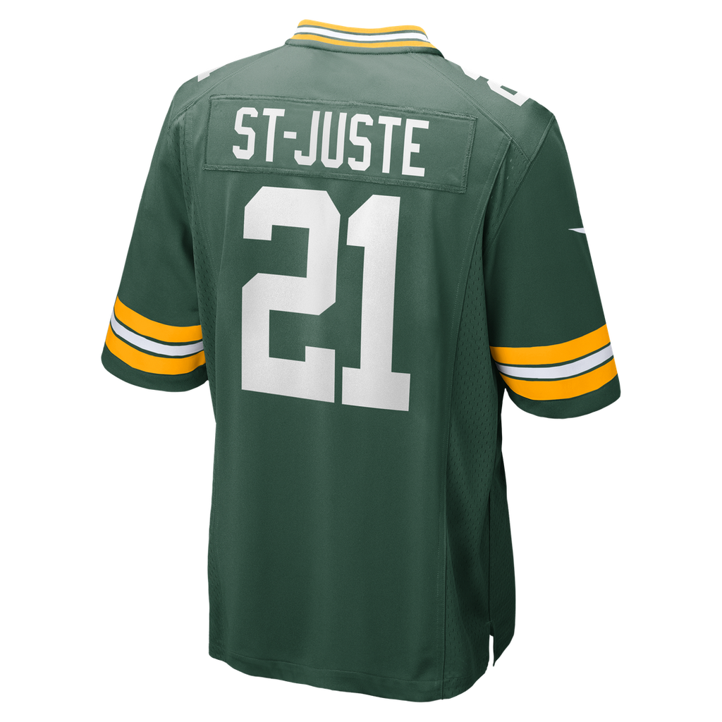Green Bay Packers Benjamin St-Juste Nike Team Game Jersey - Green