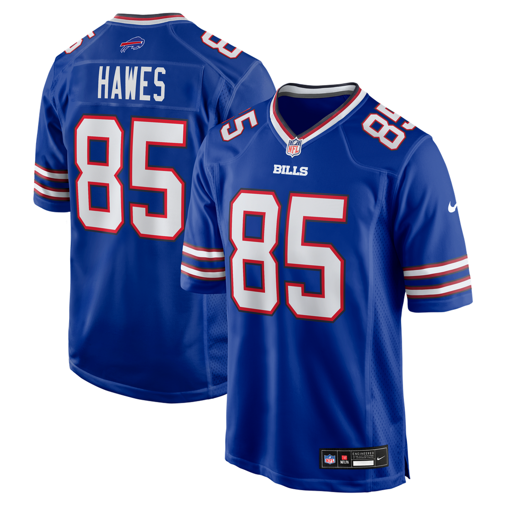 Buffalo Bills Jackson Hawes Nike Team Game Jersey - Royal