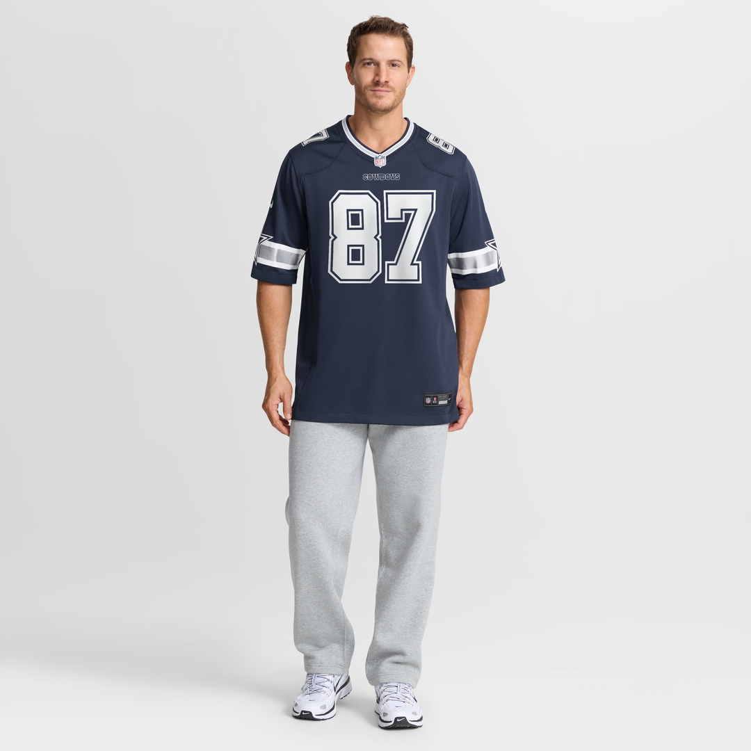 Dallas Cowboys Jake Ferguson Nike Team Game Jersey - Navy