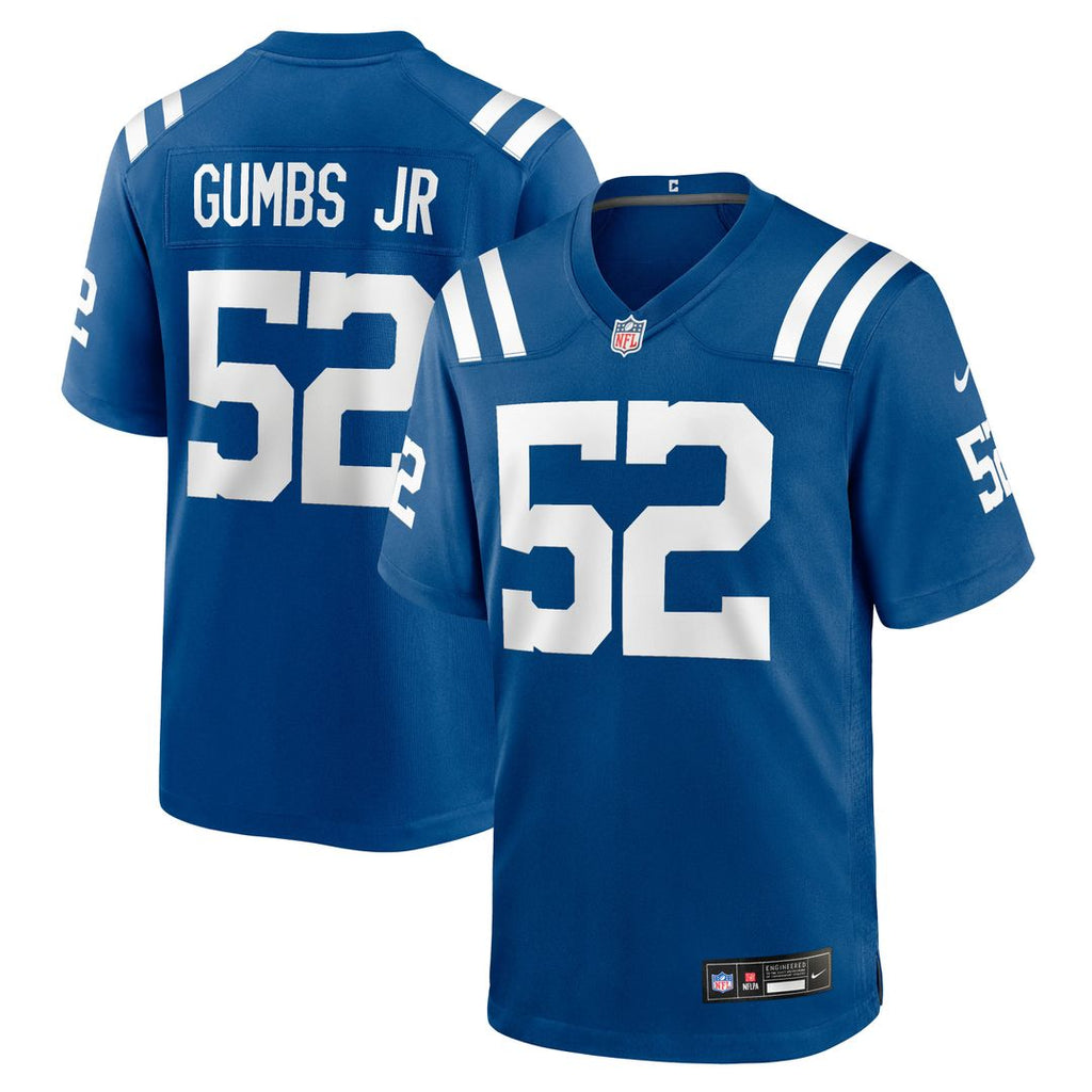 Indianapolis Colts George Gumbs Jr. Nike Team Game Jersey - Royal