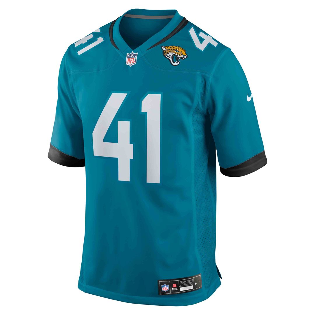 Jacksonville Jaguars Josh Hines-Allen Nike Player Game Jersey - Teal
