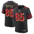 San Francisco 49ers George Kittle Nike Rivalries Collection Game Jersey - Black