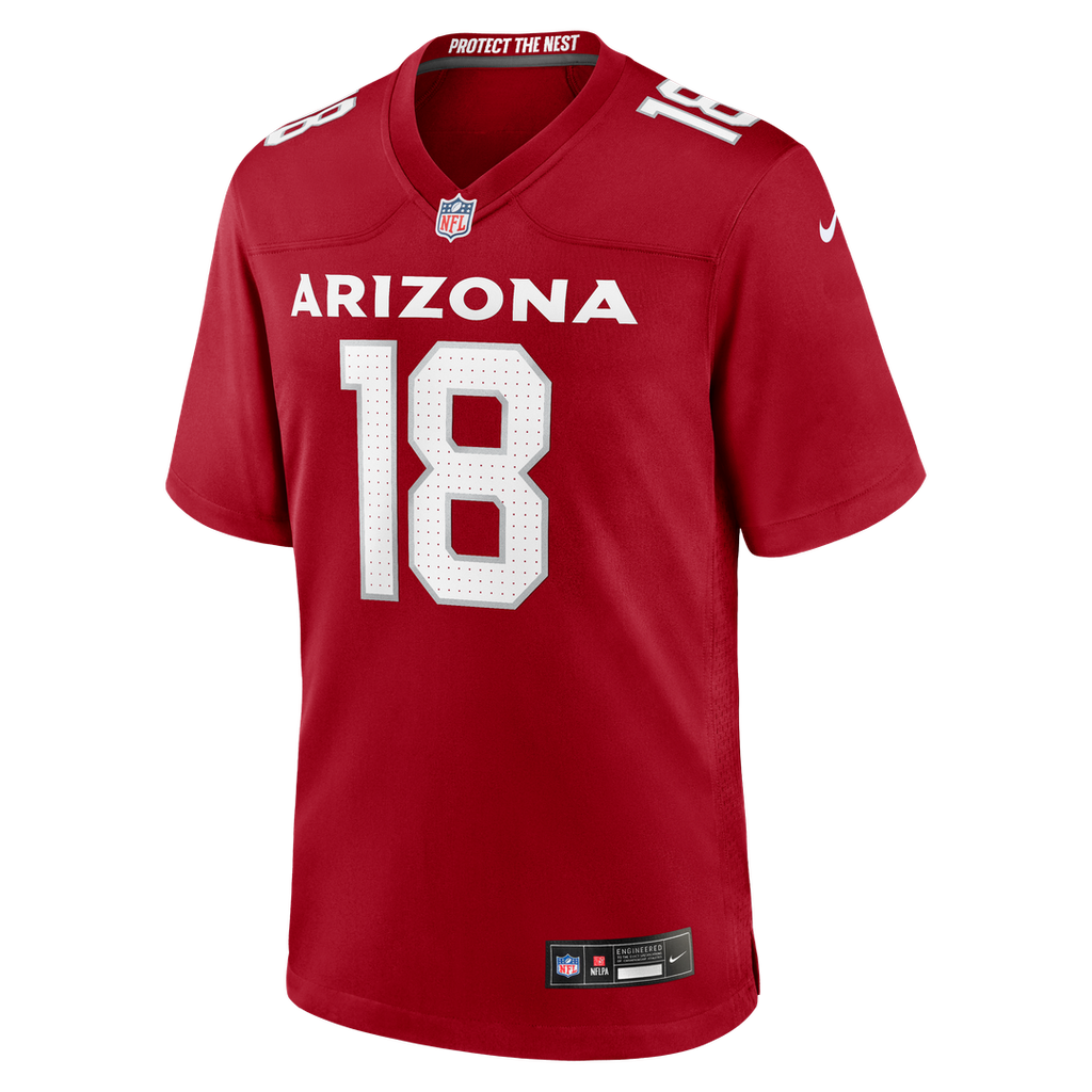 Arizona Cardinals Marvin Harrison Jr. Nike Player Game Jersey - Cardinal