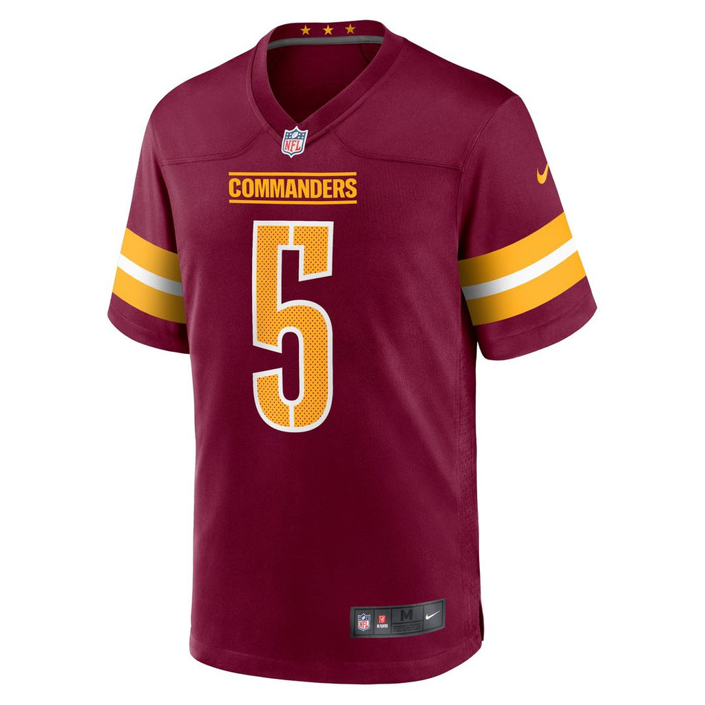 Washington Commanders Jayden Daniels Nike Player Game Jersey - Burgundy