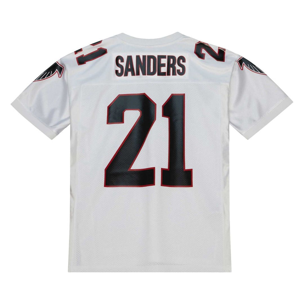 Atlanta Falcons 1991 Deion Sanders Mitchell & Ness Authentic Throwback Retired Player Jersey - White