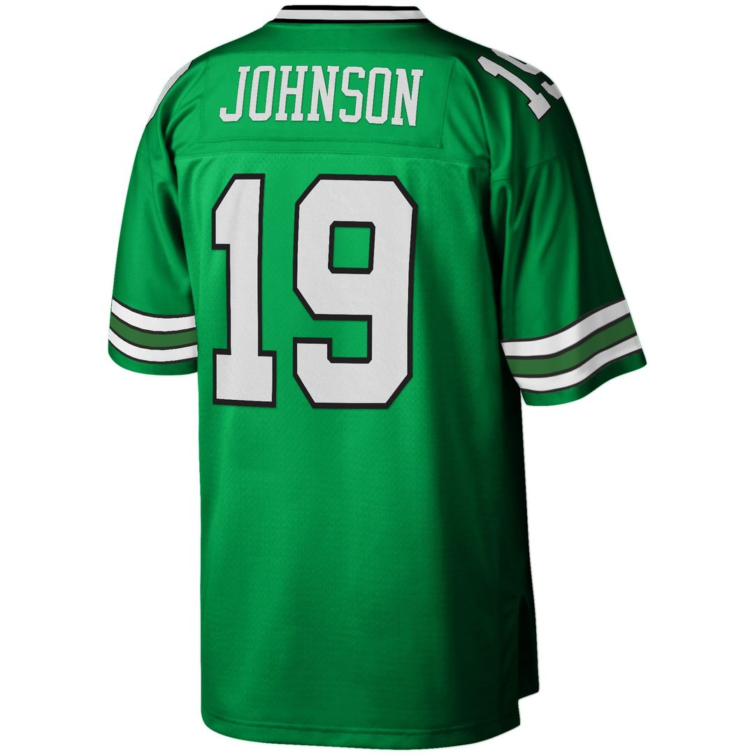 New York Jets Keyshawn Johnson Mitchell & Ness Legacy Replica Jersey - Kelly Green