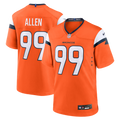 Denver Broncos Zach Allen Nike Team Game Jersey - Orange