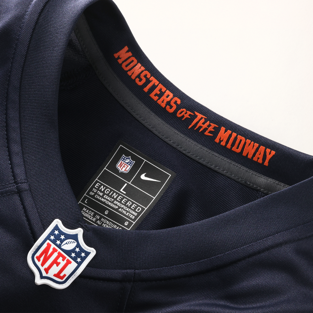 Chicago Bears D'Andre Swift Nike 2026 Rivalries Collection Game Jersey - Navy