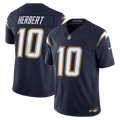 Los Angeles Chargers Justin Herbert Nike Alternate Super Chargers Vapor F.U.S.E. Stitched Limited Jersey - Navy