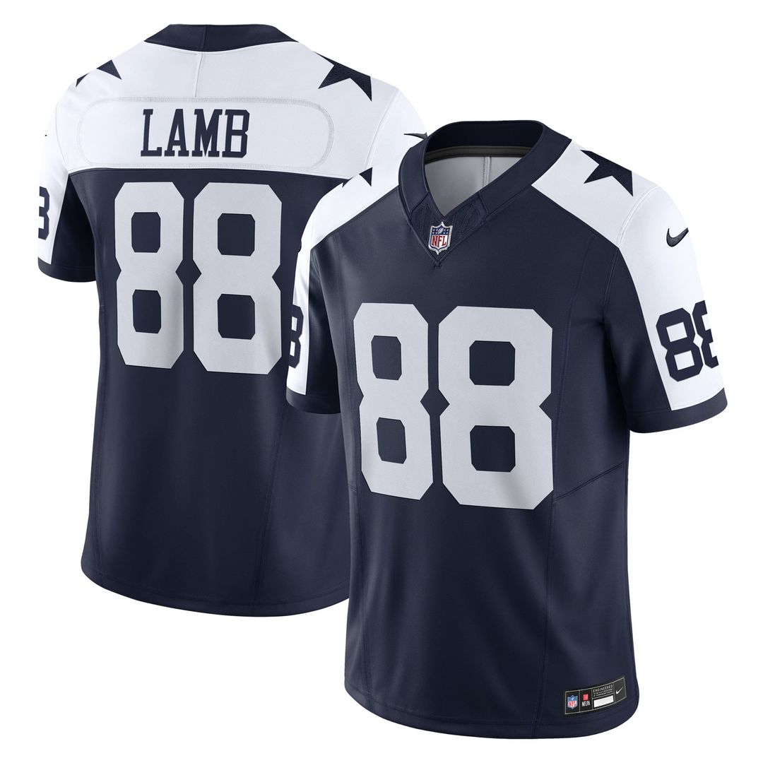 Dallas Cowboys CeeDee Lamb Nike Vapor F.U.S.E. Limited Jersey - Navy