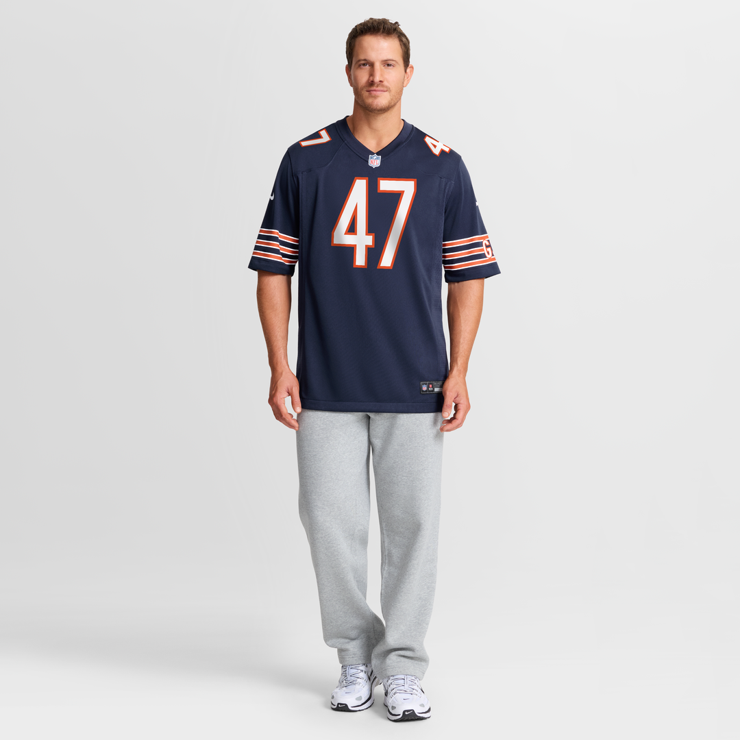 Chicago Bears Ruben Hyppolite II Nike Team Game Jersey - Navy