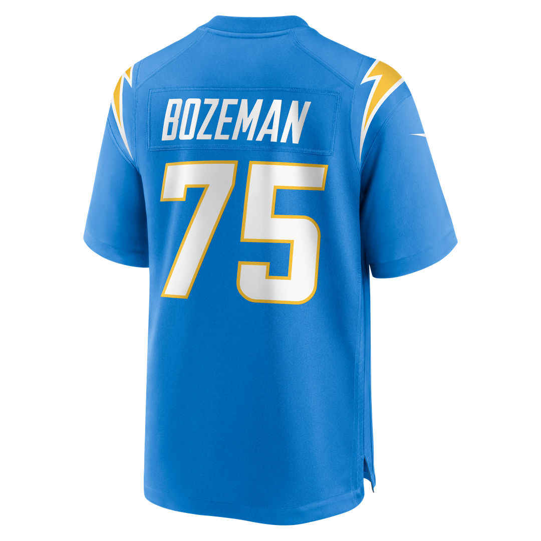 Los Angeles Chargers Bradley Bozeman Nike Game Jersey - Powder Blue