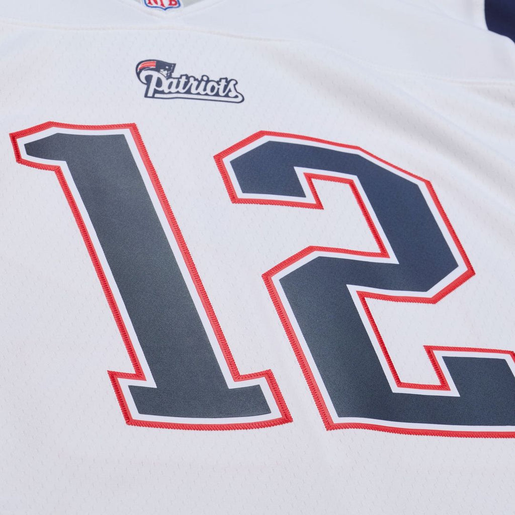 New England Patriots Tom Brady Mitchell & Ness 2000 Legacy Replica Jersey - White