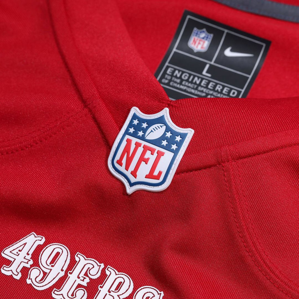 San Francisco 49ers Malik Mustapha Nike Game Jersey - Scarlet