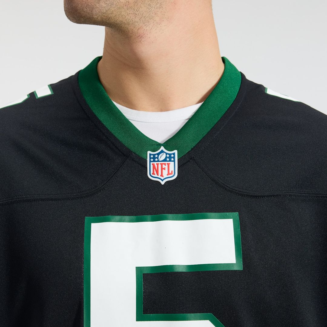 New York Jets Garrett Wilson Nike Alternate Game Jersey - Legacy Black