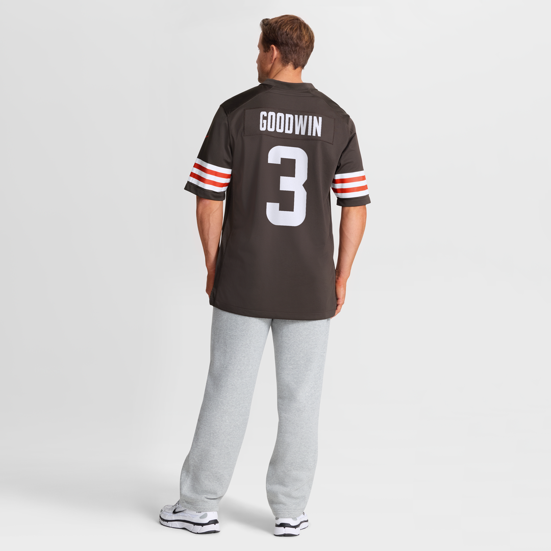 Cleveland Browns Marquise Goodwin Nike Team Game Jersey - Brown