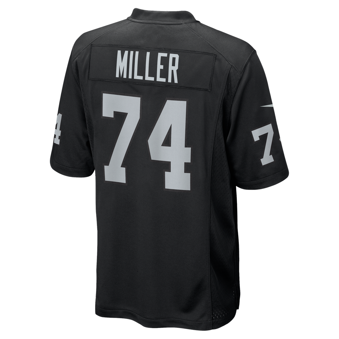 Las Vegas Raiders Kolton Miller Nike Game Jersey - Black