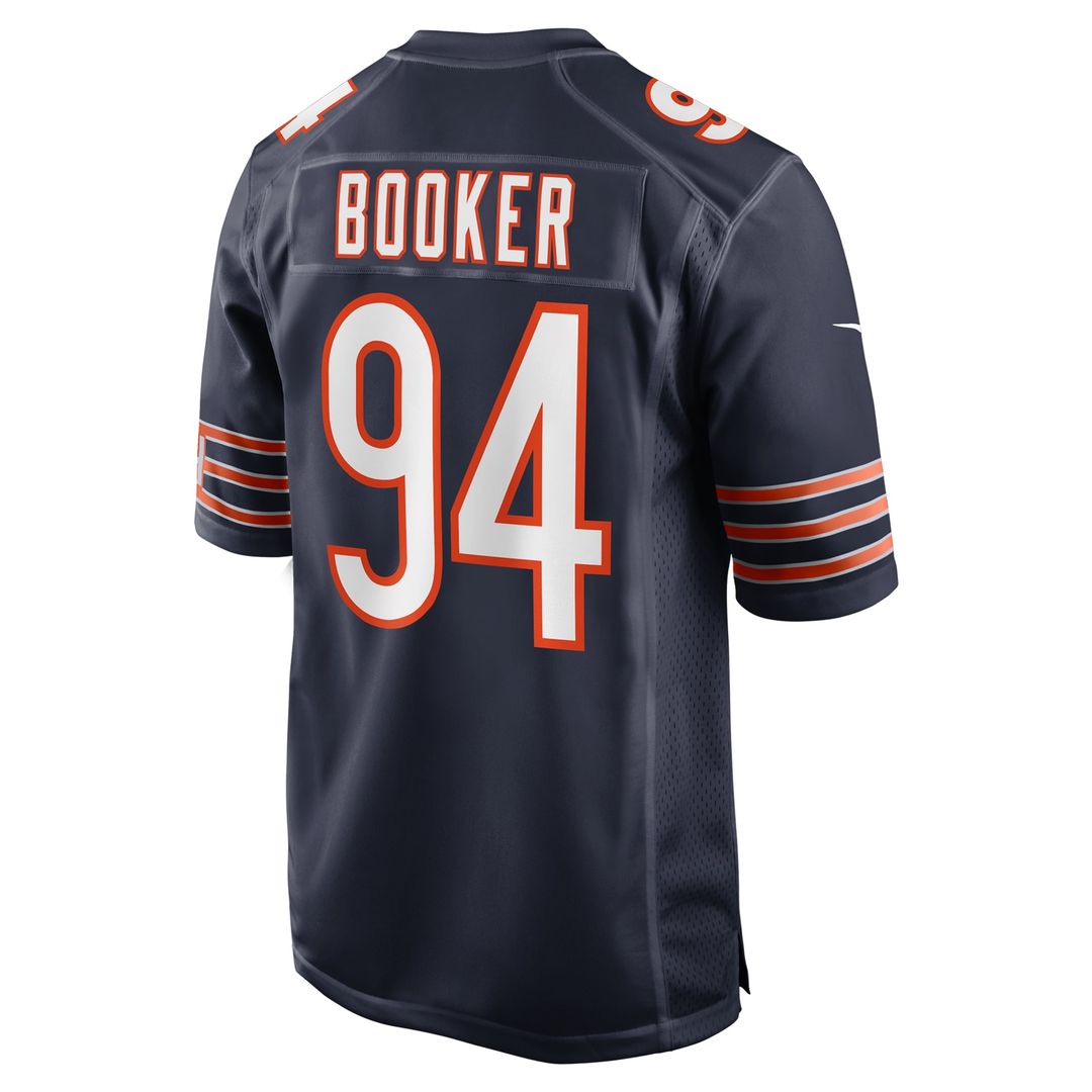 Chicago Bears Austin Booker Nike Game Jersey - Navy