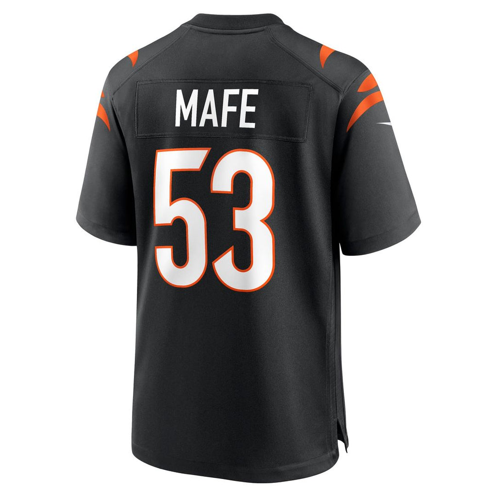Cincinnati Bengals Boye Mafe Nike Team Game Jersey - Black