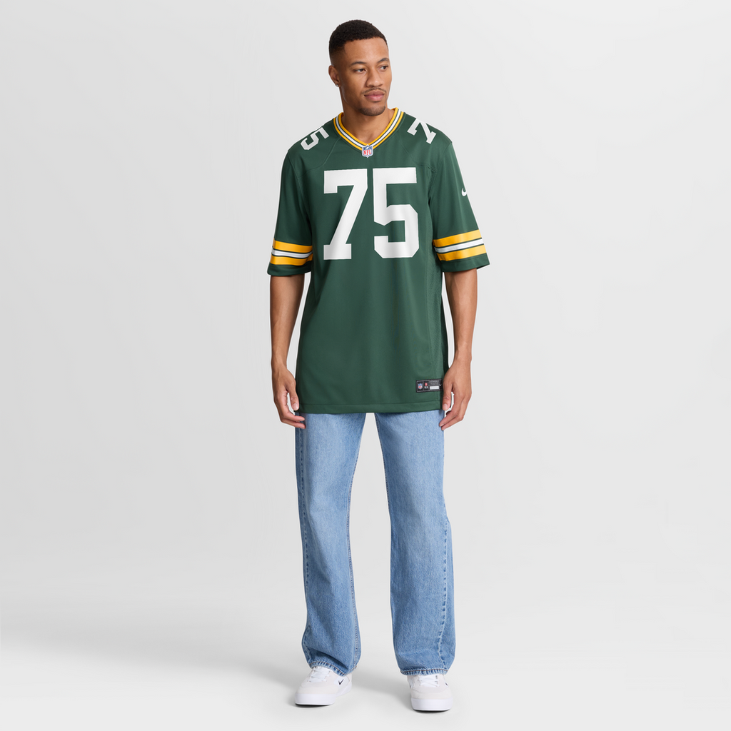 Green Bay Packers Sean Rhyan Nike Game Player Jersey - Green