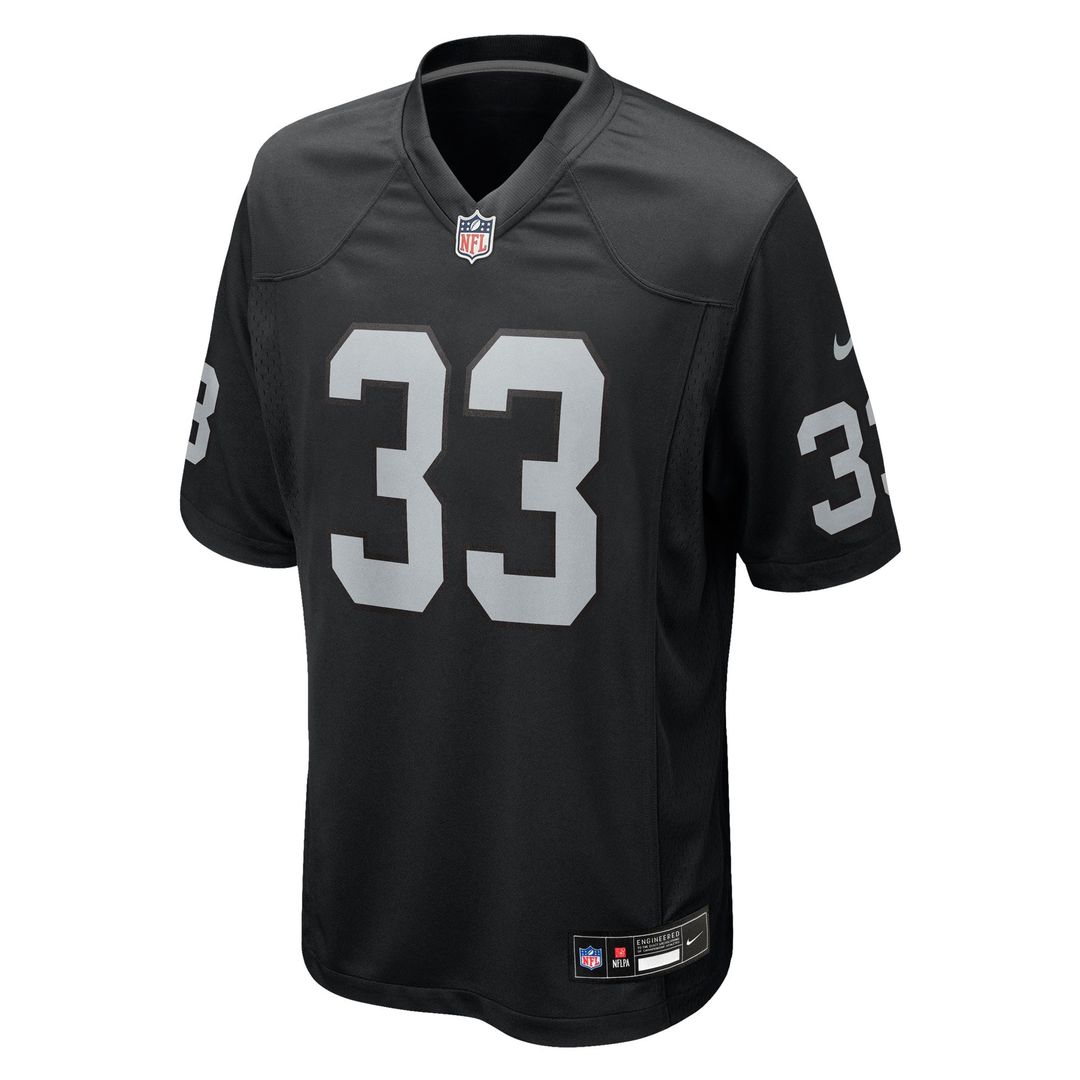 Las Vegas Raiders Jamal Adams Nike Team Game Jersey - Black