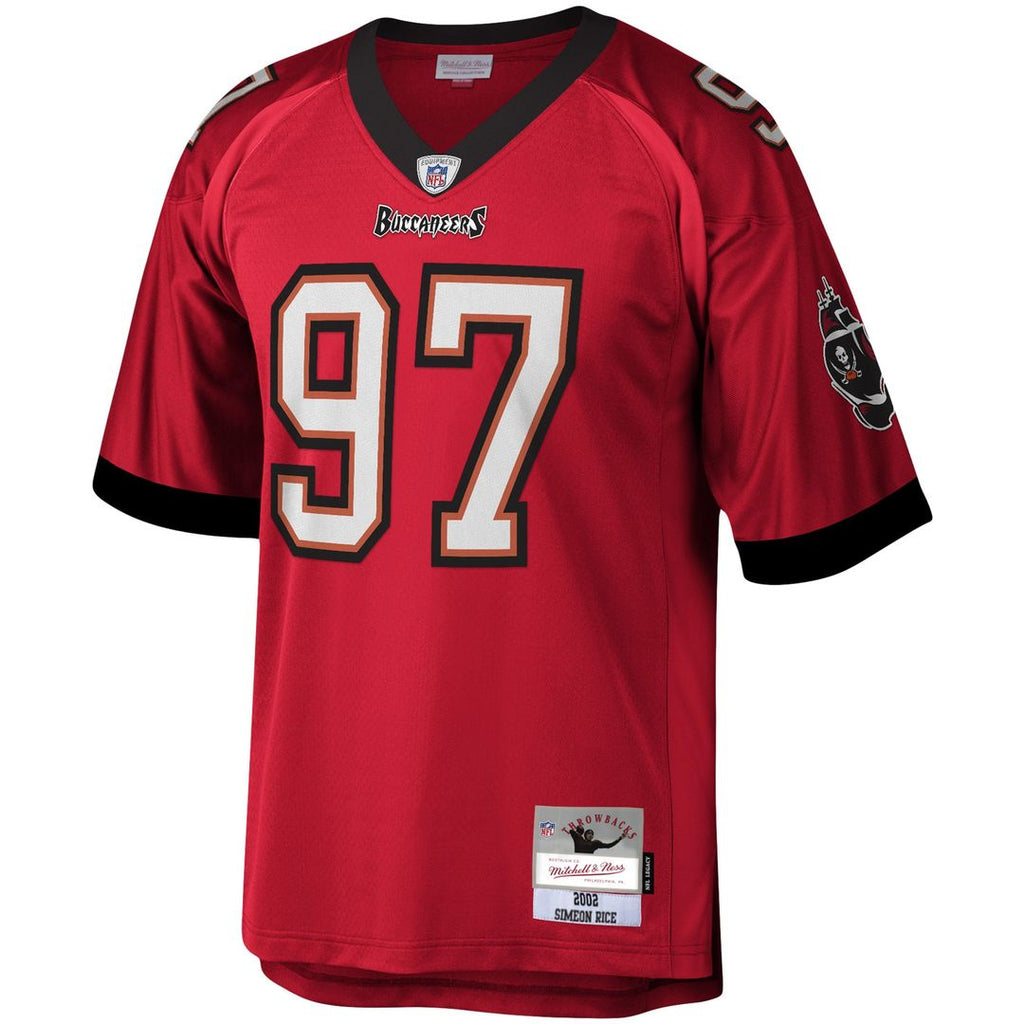 Tampa Bay Buccaneers Simeon Rice Mitchell & Ness Legacy Replica Jersey - Red