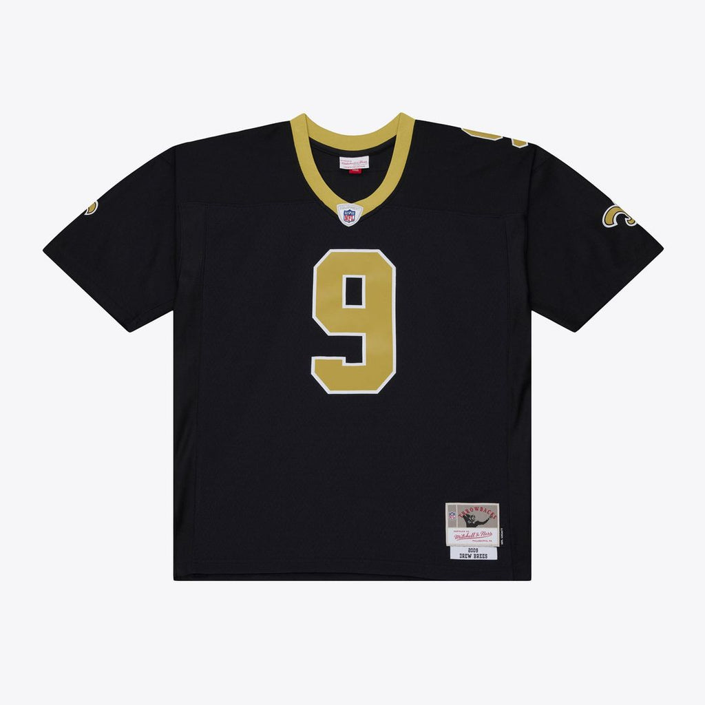 New Orleans Saints Drew Brees Mitchell & Ness Big & Tall 2009 Legacy Retired Player Jersey - Black