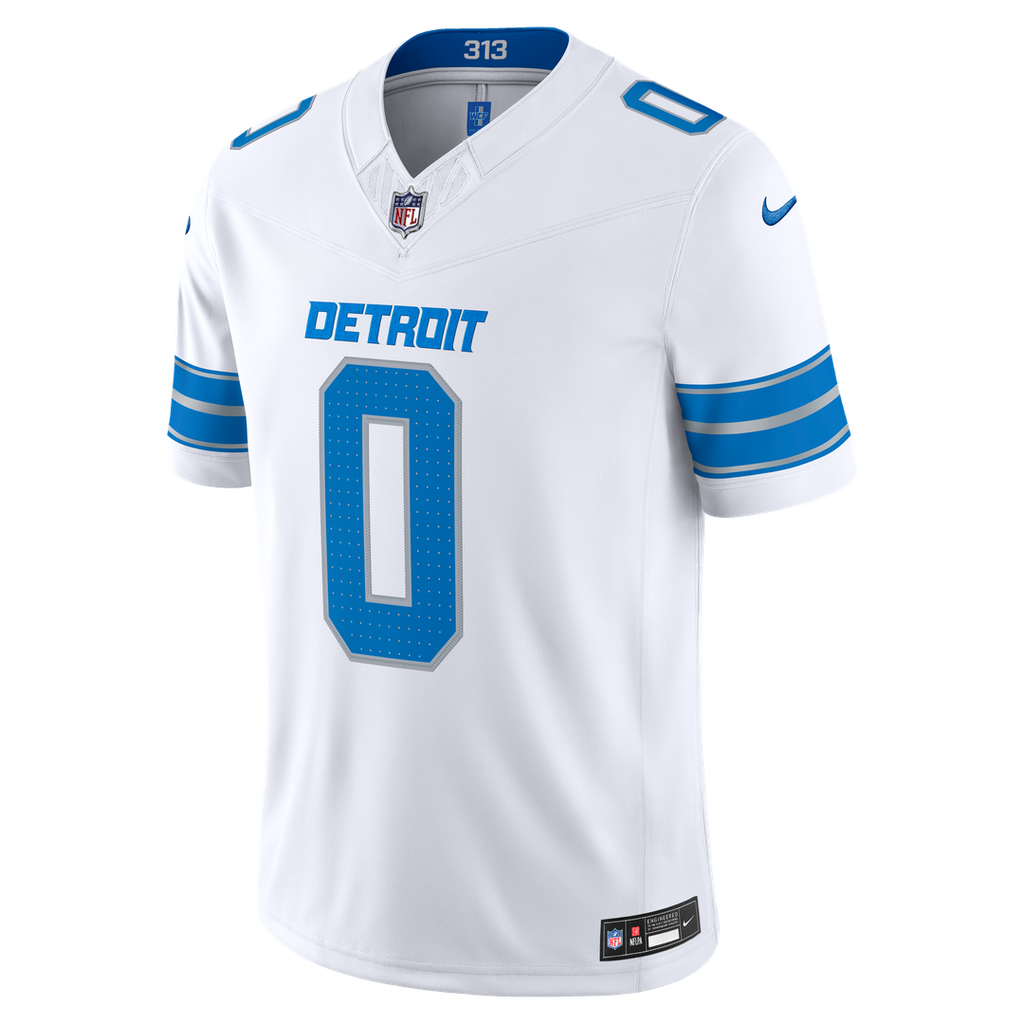 Detroit Lions Jahmyr Gibbs Nike Alternate Vapor F.U.S.E. Stitched Limited Jersey - Black