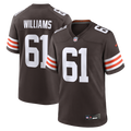 Cleveland Browns Chris Williams Nike Team Game Jersey - Brown