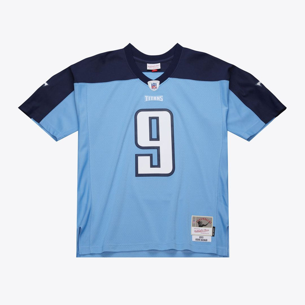 Tennessee Titans Steve McNair Mitchell & Ness 2003 Legacy Replica Jersey - Light Blue