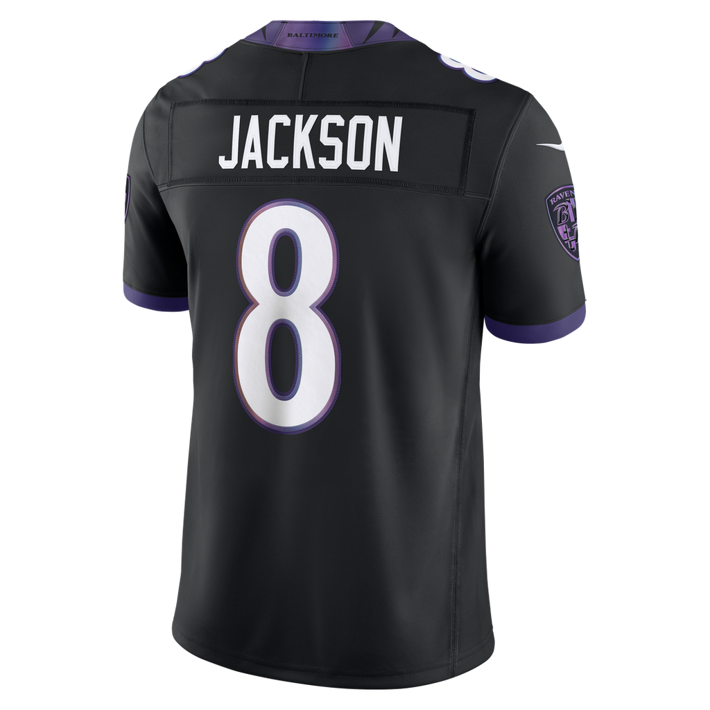Baltimore Ravens Lamar Jackson Nike Vapor F.U.S.E. Stitched Limited Jersey - White