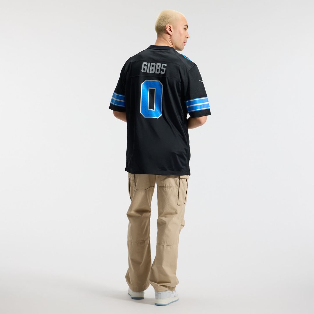 Detroit Lions Jahmyr Gibbs Nike Game Player Jersey - White
