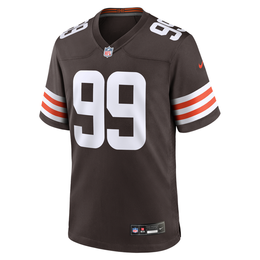 Cleveland Browns Logan Fano Nike Team Game Jersey - Brown