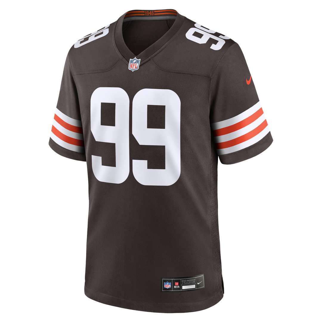 Cleveland Browns Logan Fano Nike Team Game Jersey - Brown