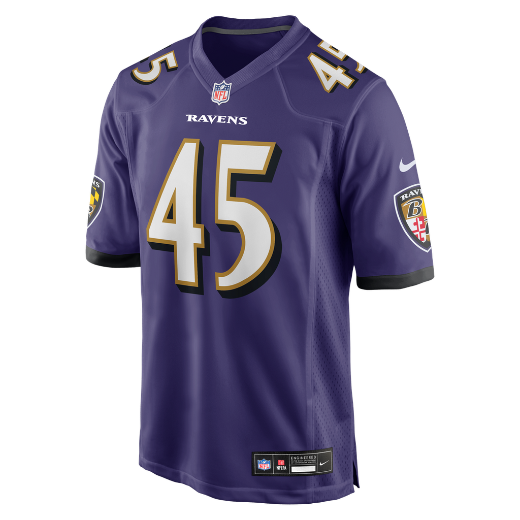 Baltimore Ravens Mike Green Nike Team Game Jersey - Purple